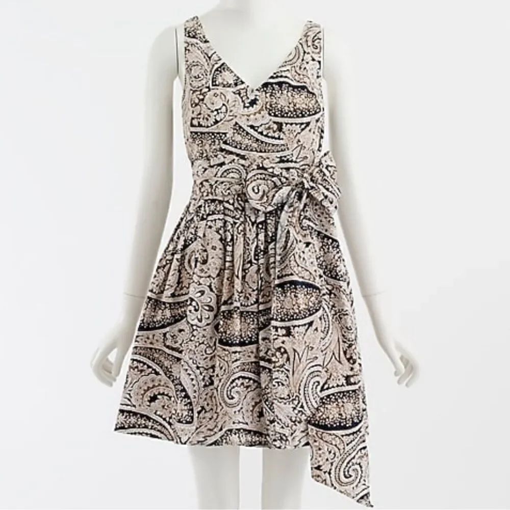 J.Crew Cecilia Paisley Dress